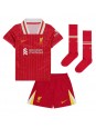 Liverpool Alexis Mac Allister #10 Hjemmedraktsett Barn 2024-25 Korte ermer (+ bukser)